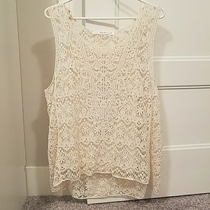 Stitch Fix Crocheted Tank with Camo set